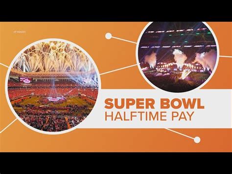 does the nfl pay the halftime performers|do halftime performers make money.